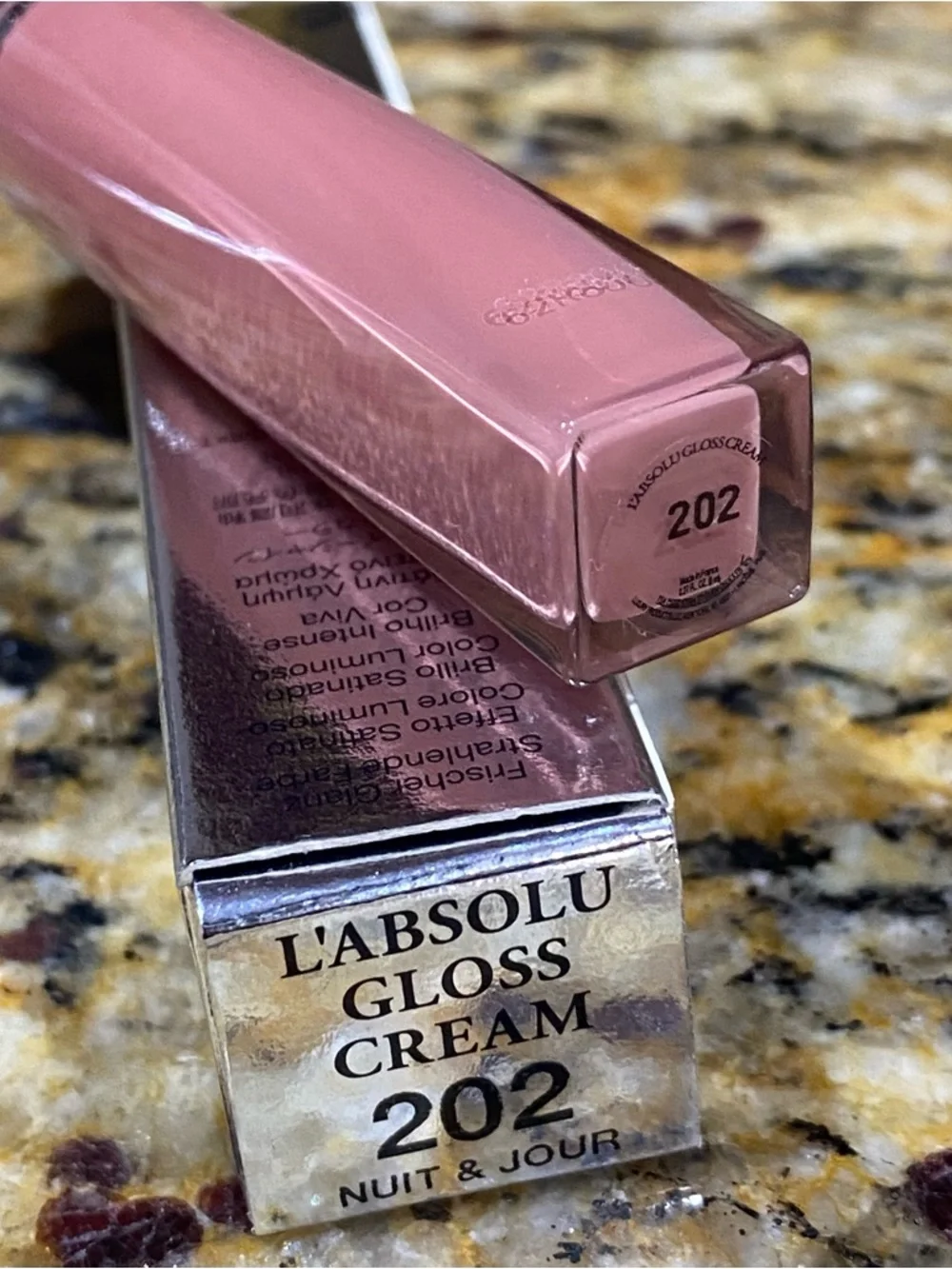 Lancôme L'Absolu Gloss Cream Lip Gloss - 202 Nuit & Jour (Pink Nude)